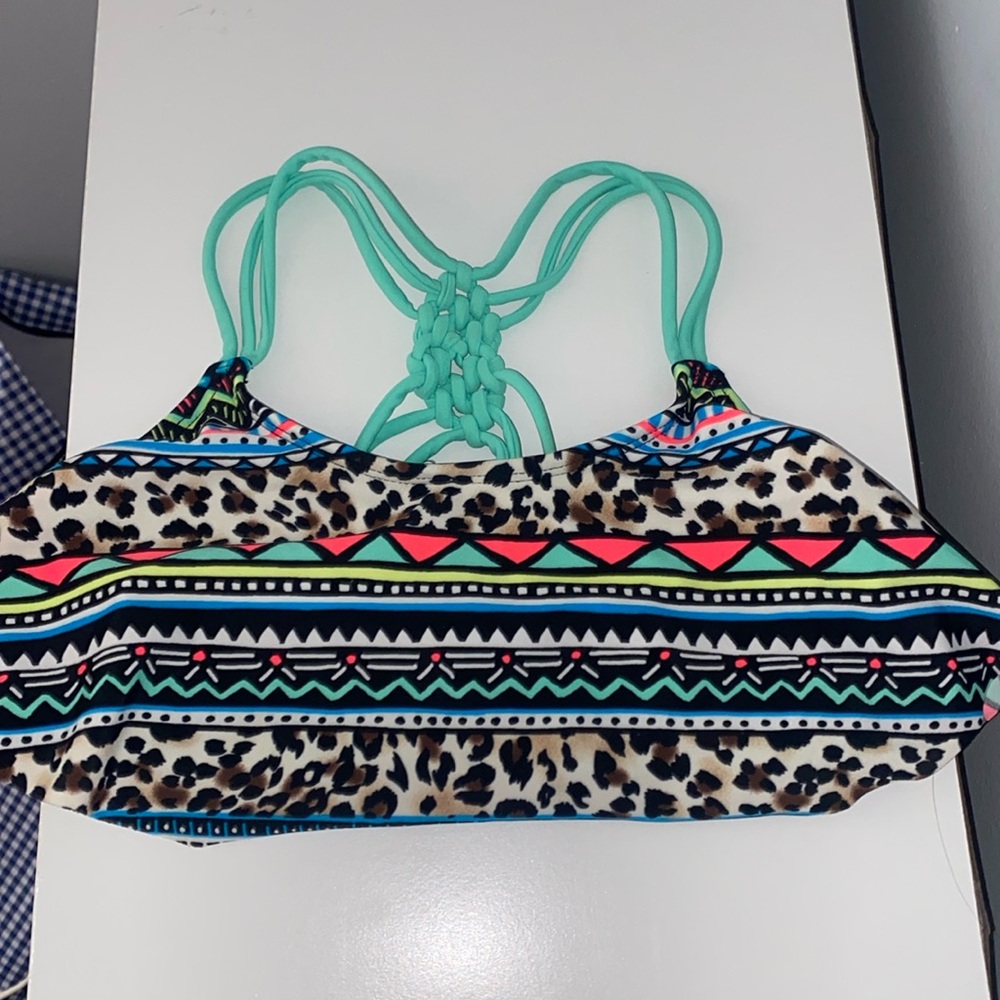 youth bikini, top and bottom super cute with multiple patterns